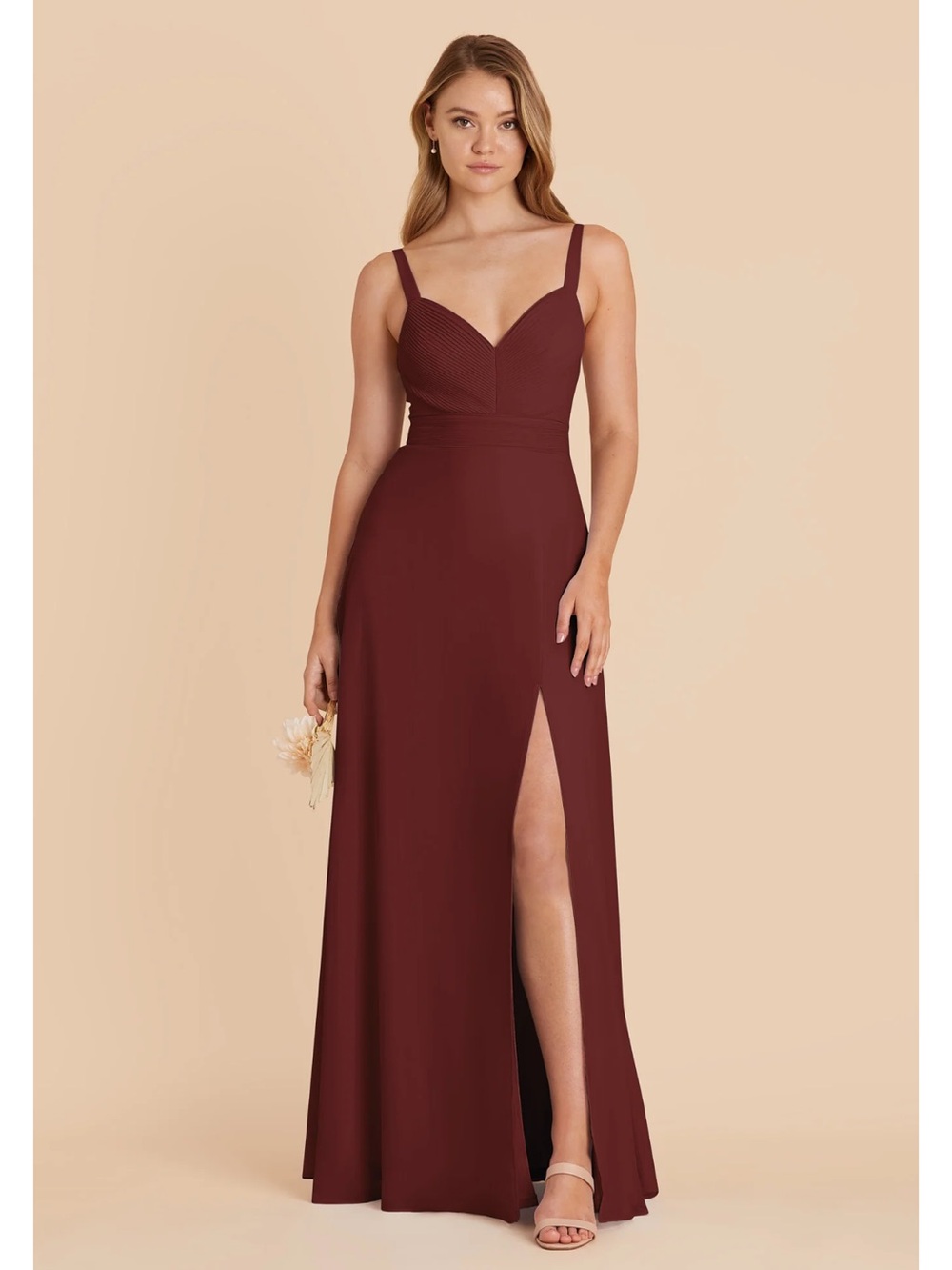 NWT Birdy Grey Deborah Dress Chiffon Cabernet